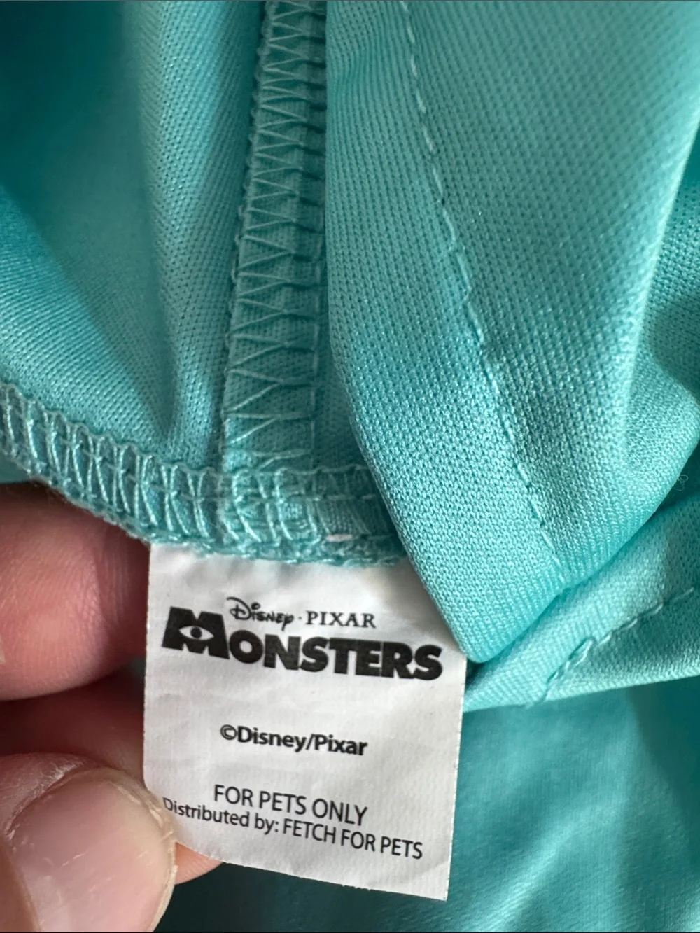 Disney pixar Monsters Inc  Sully Hooded pet dog Halloween costume xl
